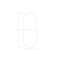 Skutchi Designs Racetrack Shaped 10 Person Conference Room Table, 46" W, 10 ft L, 29" H, White HAR-RAC-46x119-DOU-XD09 - alternate 2